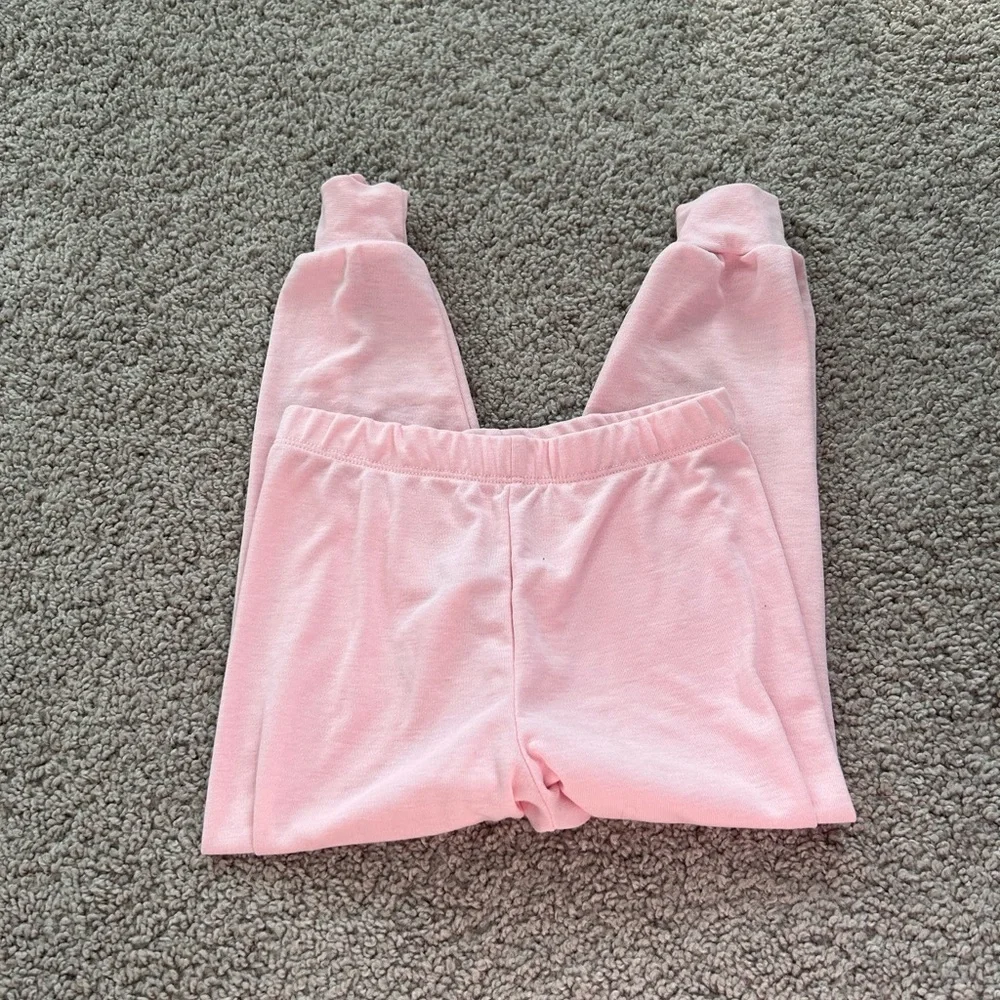 NWOT Disney Princess “Belle” Girls Pink  PJ Set  Size 5